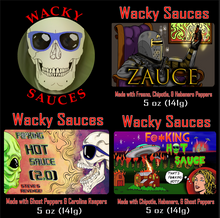 Load image into Gallery viewer, WACKY VARIETY PACK (3-pack) - Wacky Sauces LLC
